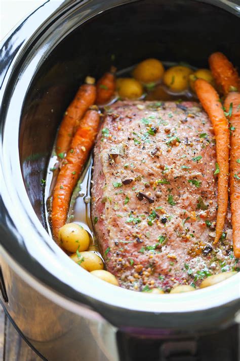 Do you need liquid in a slow cooker for pork?